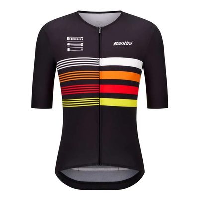 SANTINI Pirelli Tape Short S 車衣 彈性 透氣 修身 正品歐洲代購 [142115401]