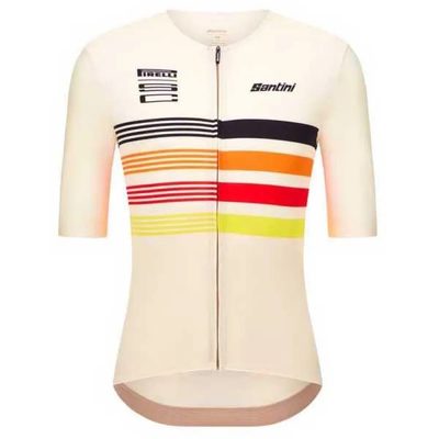 SANTINI Pirelli Tape Short S 車衣 彈性 透氣 修身 正品歐洲代購 [142115402]