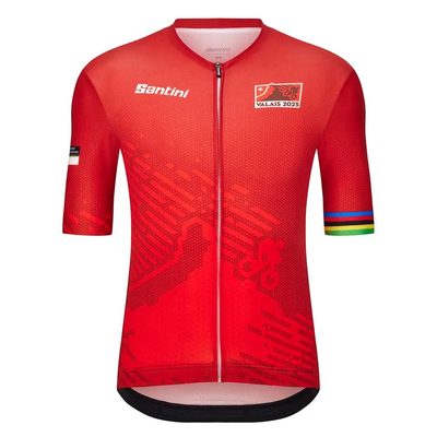 SANTINI Uci Mtb World Champi 車衣 彈性 透氣 舒適 正品歐洲代購 [142115419]