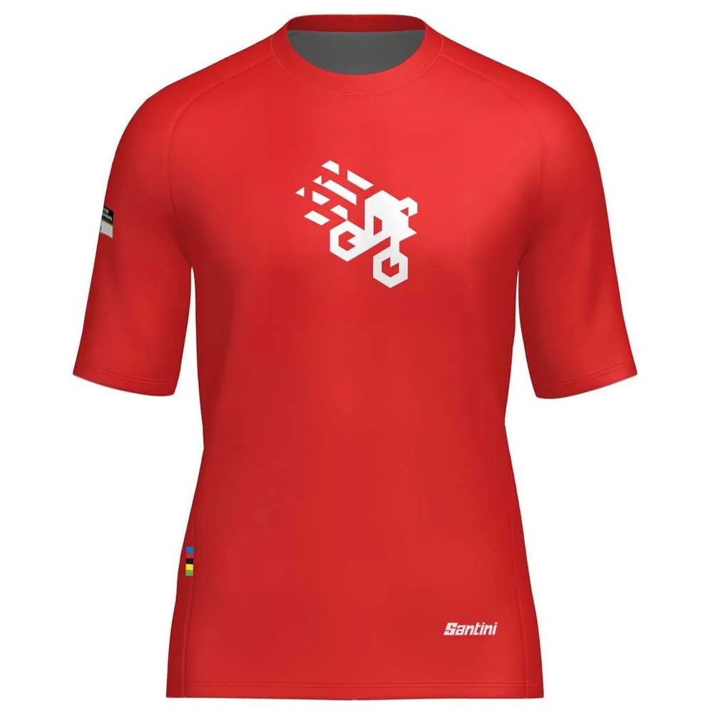 SANTINI Uci Mtb World Champi T恤 短袖 休閒 正品歐洲代購 [142115421]