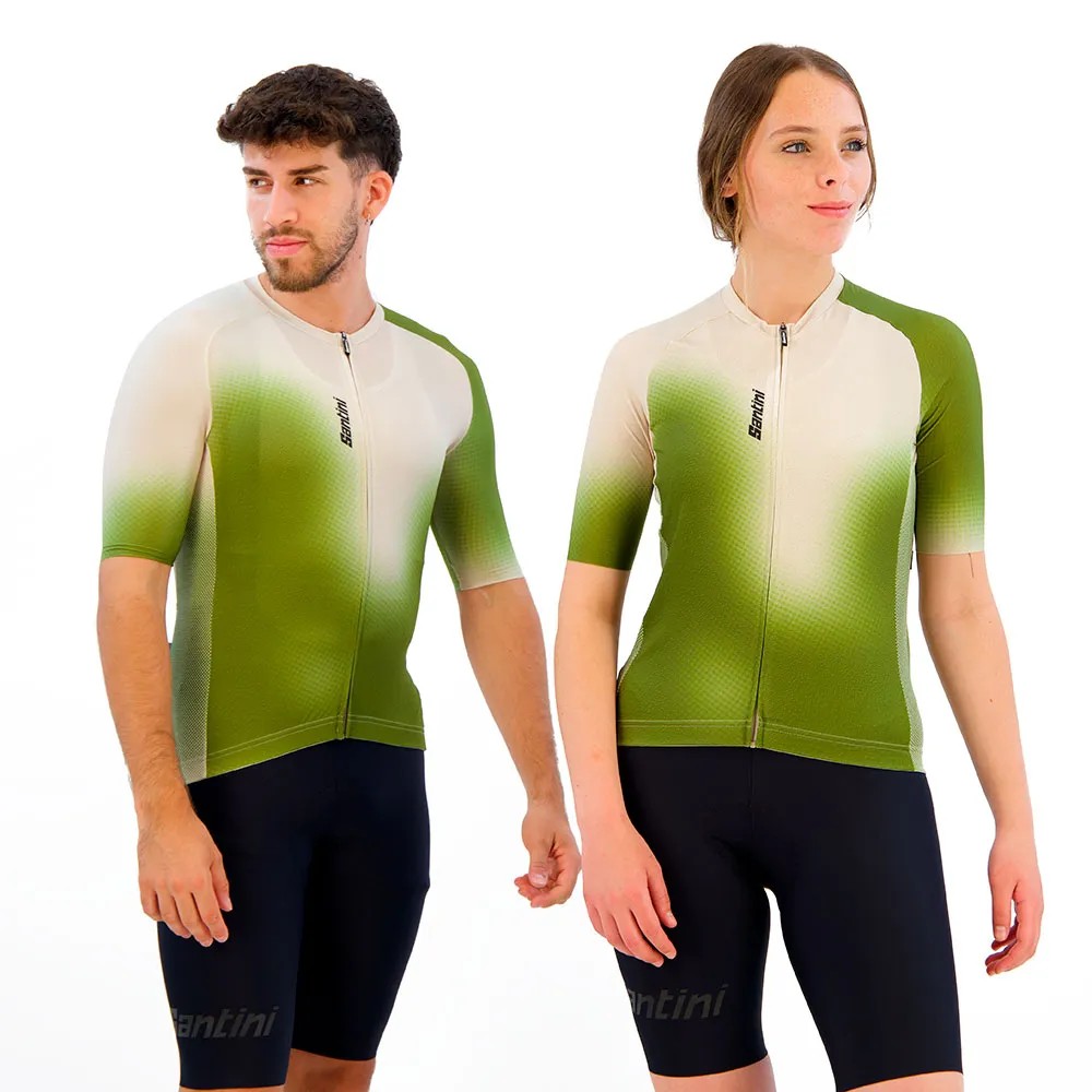 SANTINI Aura Short Sleeve 車衣 彈性 保暖 排汗 正品歐洲代購 [142168735]