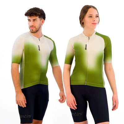 SANTINI Aura Short Sleeve 車衣 彈性 保暖 排汗 正品歐洲代購 [142168735]