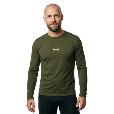 SANTINI 長袖 T Shirt T 恤 抗皺 彈性
