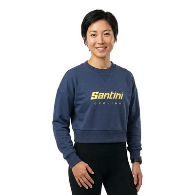 SANTINI 大學T 棉質 圓領 休閒 百搭 休閒 棉