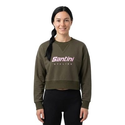 SANTINI 大學T 棉質 圓領 保暖 百搭 休閒 棉