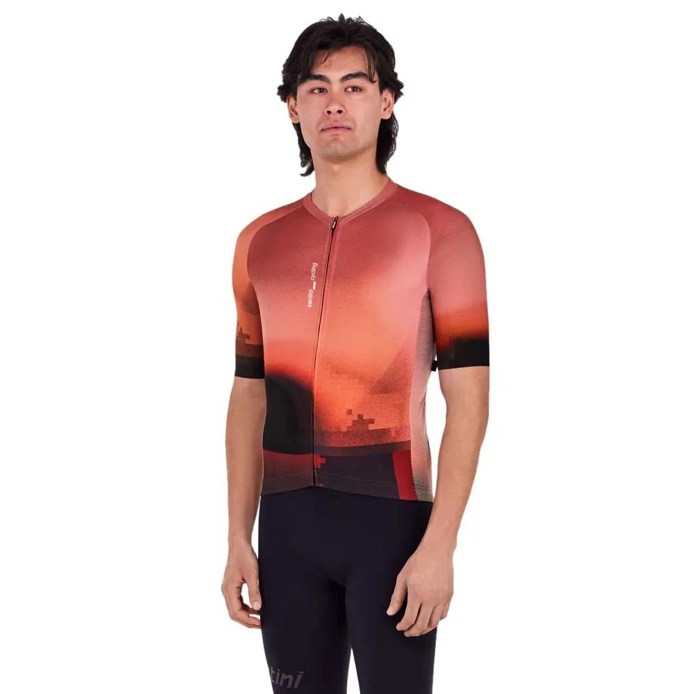 SANTINI Luce Short Sleeve 車衣 正品歐洲代購 [142381678]