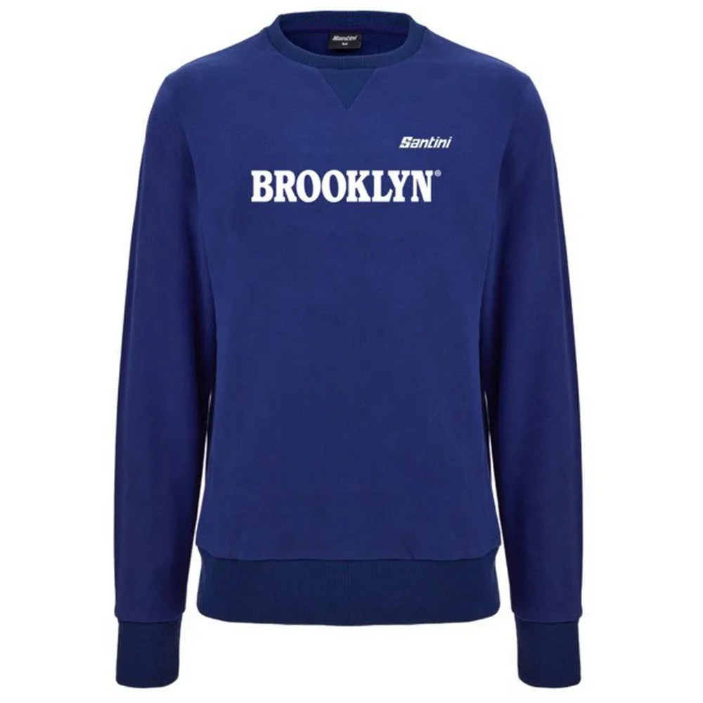 SANTINI Brooklyn 大學T 復古風格 舒適保暖 休閒 棉 正品歐洲代購 [142419570]