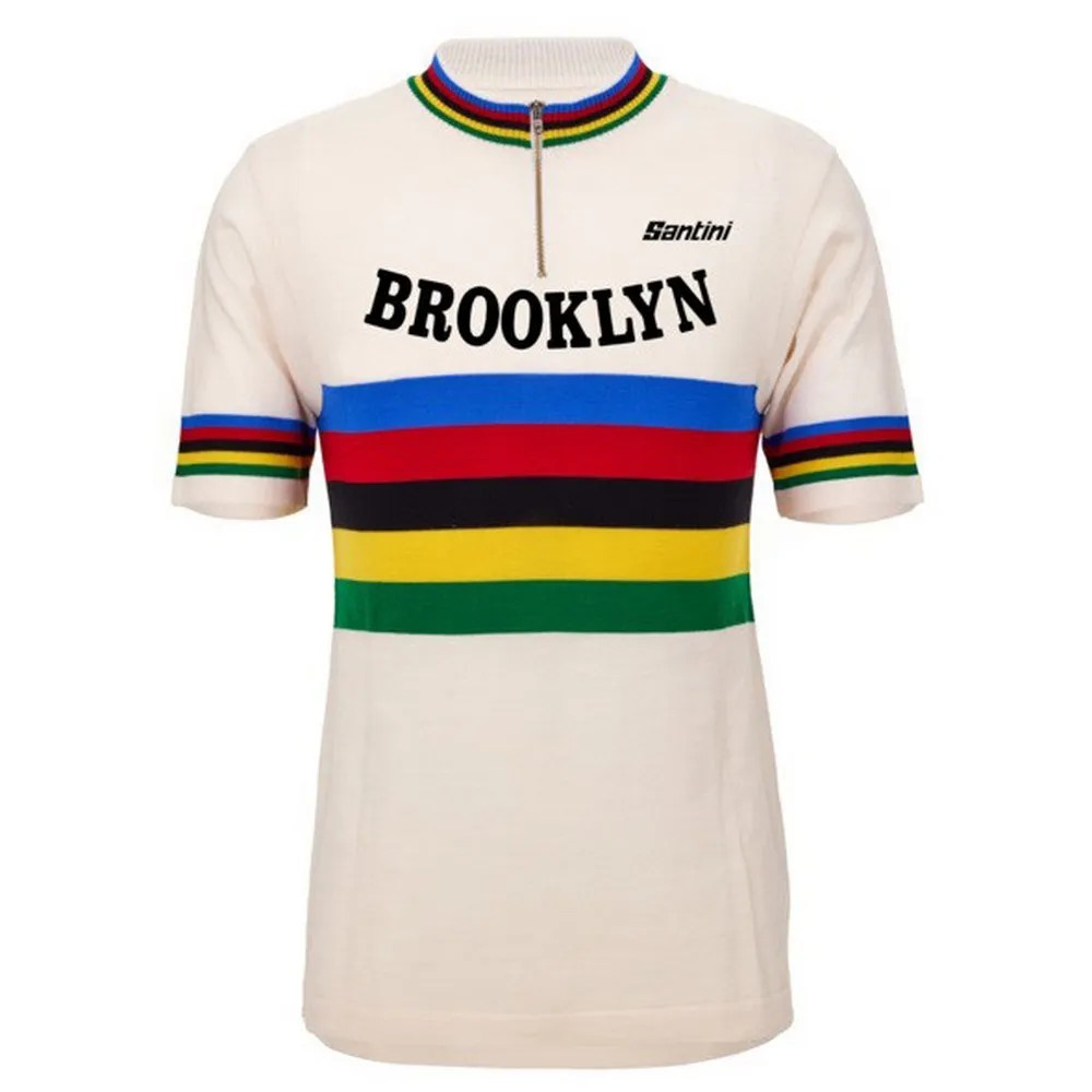 SANTINI Brooklyn World Champ 車衣 復古 透氣 正品歐洲代購 [142419571]