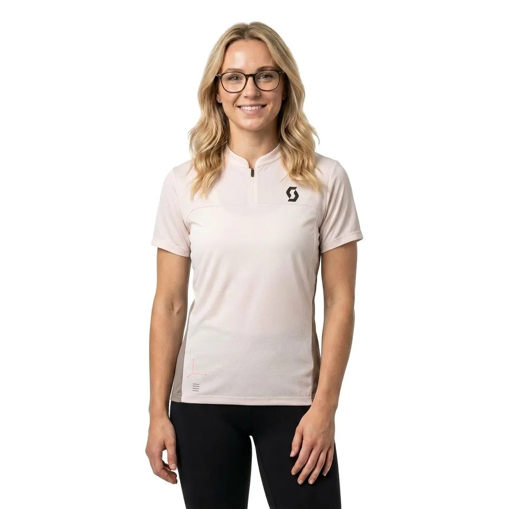 SCOTT Vertic Half Zip Shor T 恤 透氣 半拉鍊