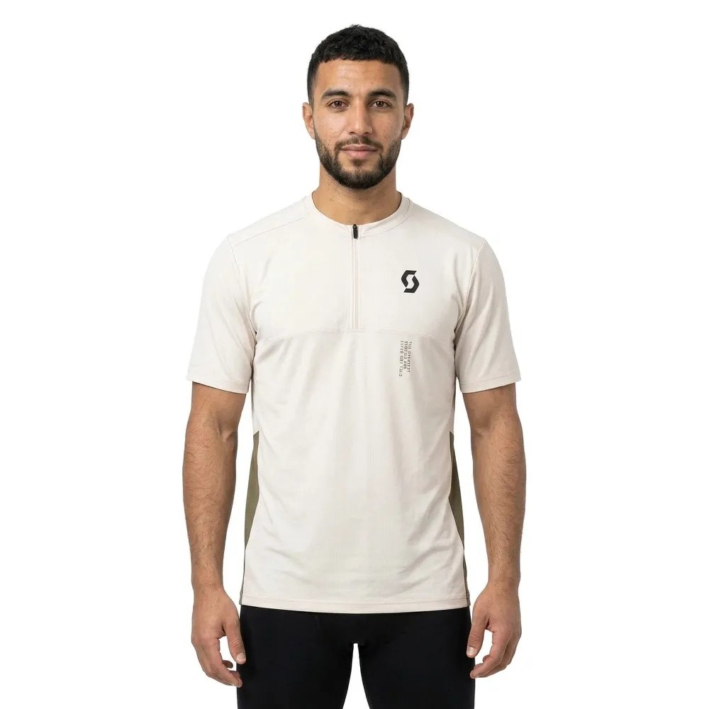 SCOTT Vertic Half Zip Shor T 恤 透氣 吸濕排汗