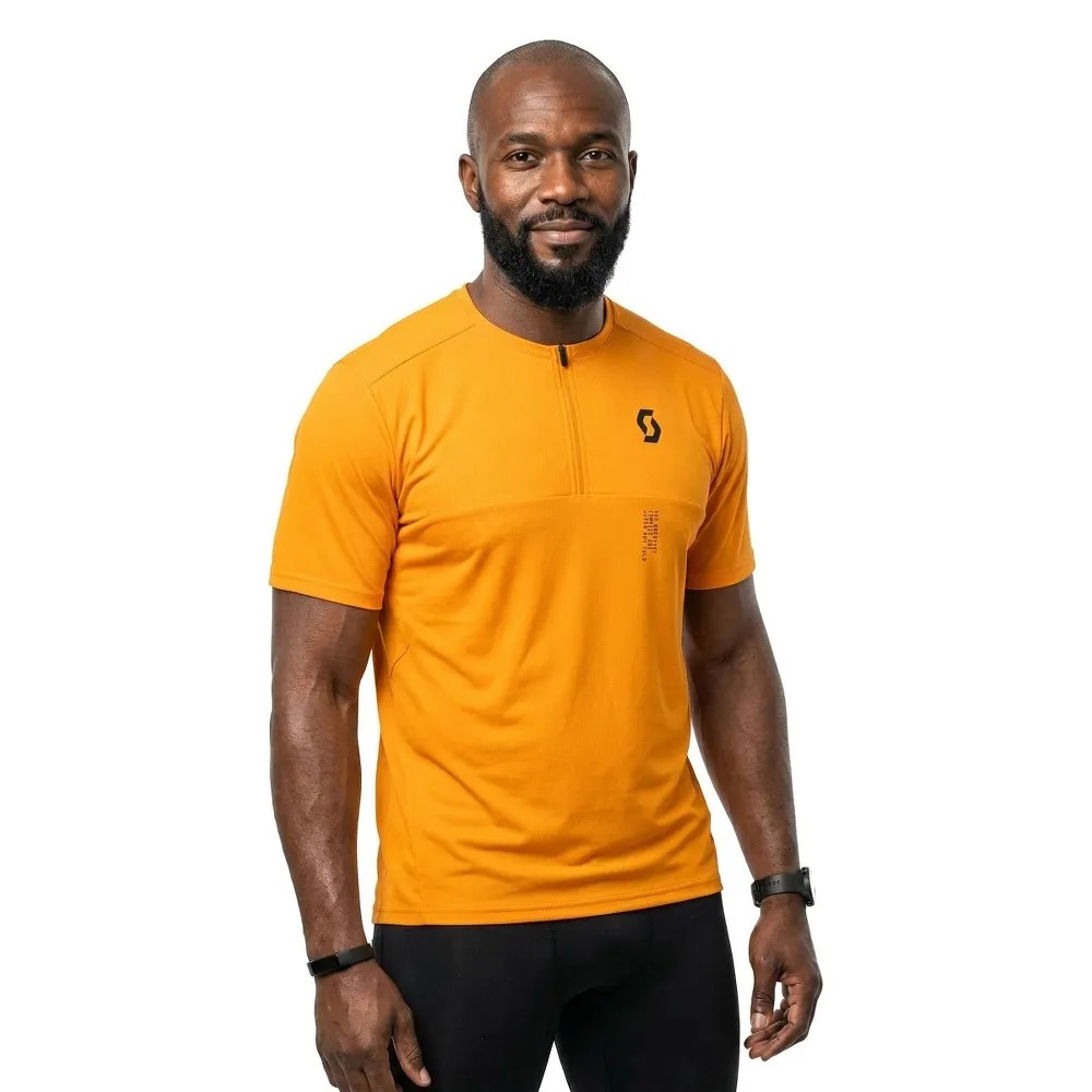 SCOTT Vertic Half Zip Shor T 恤 透氣 機能 短袖 休閒