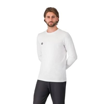 CASTELLI Logo 長袖 T S T 恤 柔軟 舒適