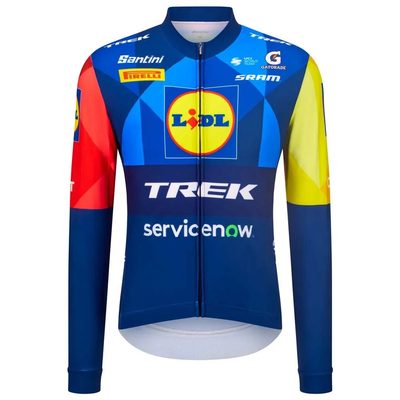 SANTINI Lidl Trek Long Sleev 車衣 保暖 長袖 正品歐洲代購 [142671559]