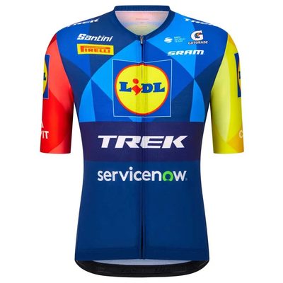 SANTINI Lidl Trek Short Slee 車衣 透氣 輕量 正品歐洲代購 [142671561]