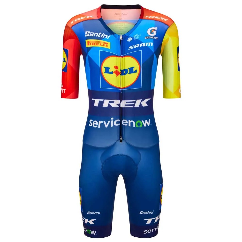 SANTINI Lidl Trek Team Origi 透氣 壓縮 正品歐洲代購 [142671568]