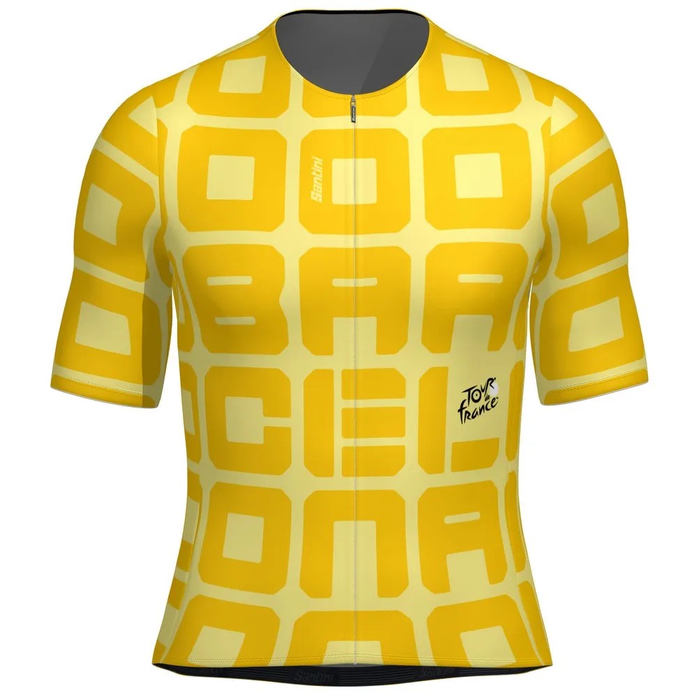 SANTINI Tdf Grand Depart Bar 車衣 彈性 透氣 防曬 正品歐洲代購 [142852377]