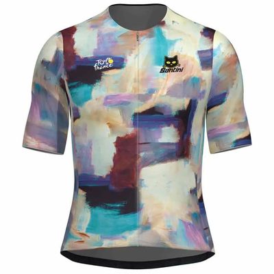 SANTINI Tdf Arrivee Montmart 車衣 彈性 透氣 合身 正品歐洲代購 [142852387]