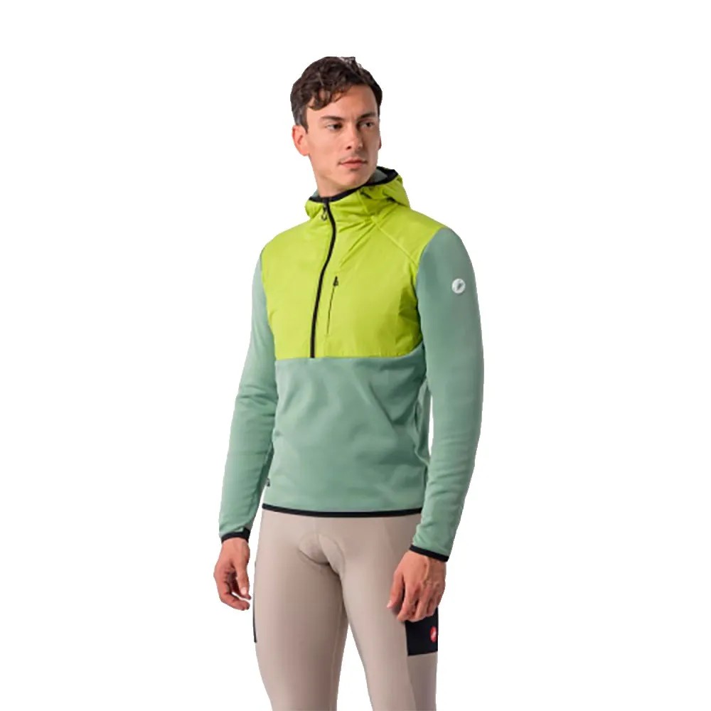 CASTELLI Unlimited Roam 連帽衫 防風 刷毛 帽T 休閒