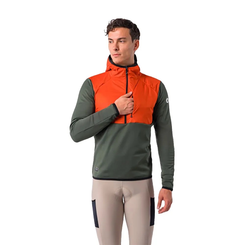 CASTELLI Unlimited Roam 連帽衫 防風 刷毛 帽T 休閒