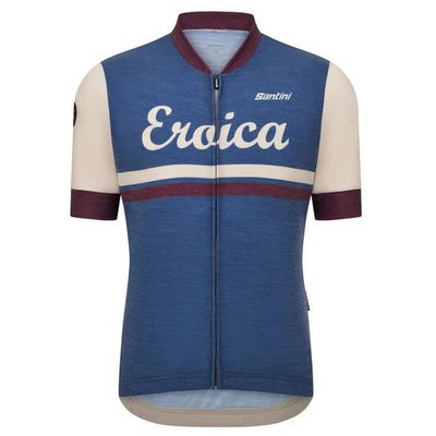 SANTINI Eroica Iris Short Sl 車衣 美麗諾羊毛 正品歐洲代購 [142959534]