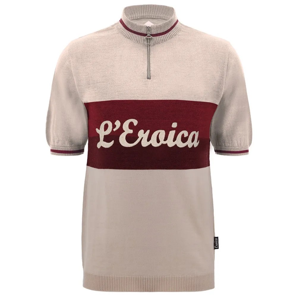 SANTINI Eroica Vino Short Sl 車衣 羊毛 復古 正品歐洲代購 [142959559]