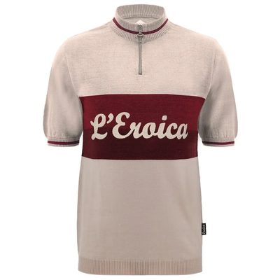 SANTINI Eroica Vino Short Sl 車衣 羊毛 復古 正品歐洲代購 [142959559]
