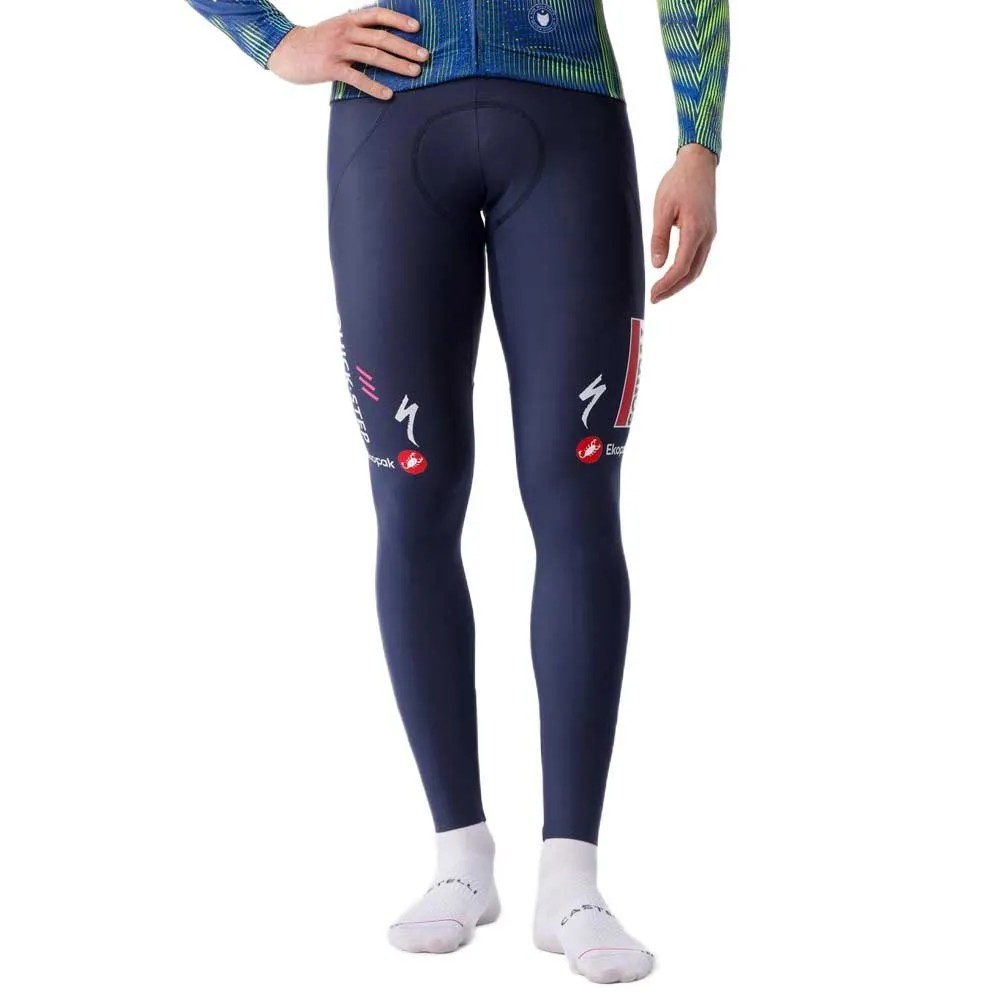 CASTELLI Espresso Team Soudal 吊帶車褲 無縫 保暖 正品歐洲代購 [142976644]