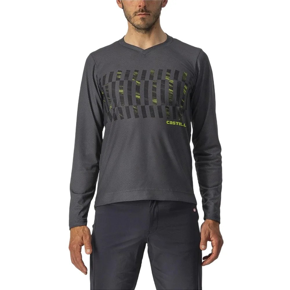 CASTELLI Trail Tech Long Slee 車衣 透氣 排汗 正品歐洲代購 [143055538]