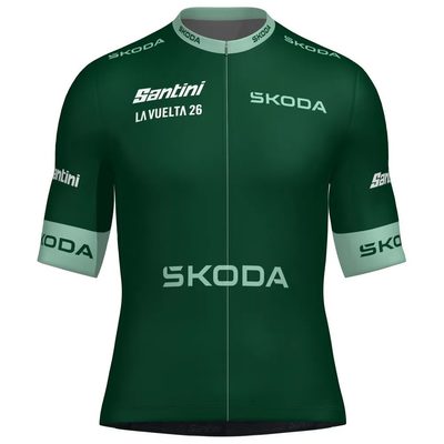 SANTINI Vuelta Green Short S 車衣 透氣 輕量 正品歐洲代購 [143077951]
