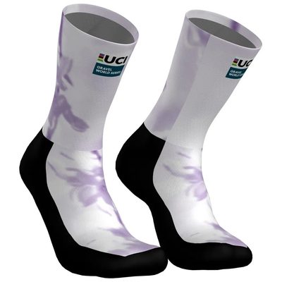 SANTINI Uci Gravel World Ser 車襪 透氣 輕量 正品歐洲代購 [143077984]