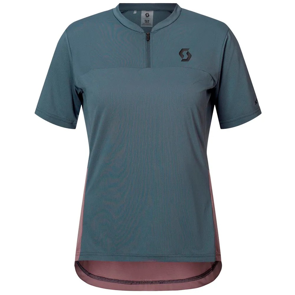 SCOTT Vertic Half Zip Shor T 恤 騎行適用 快速到貨