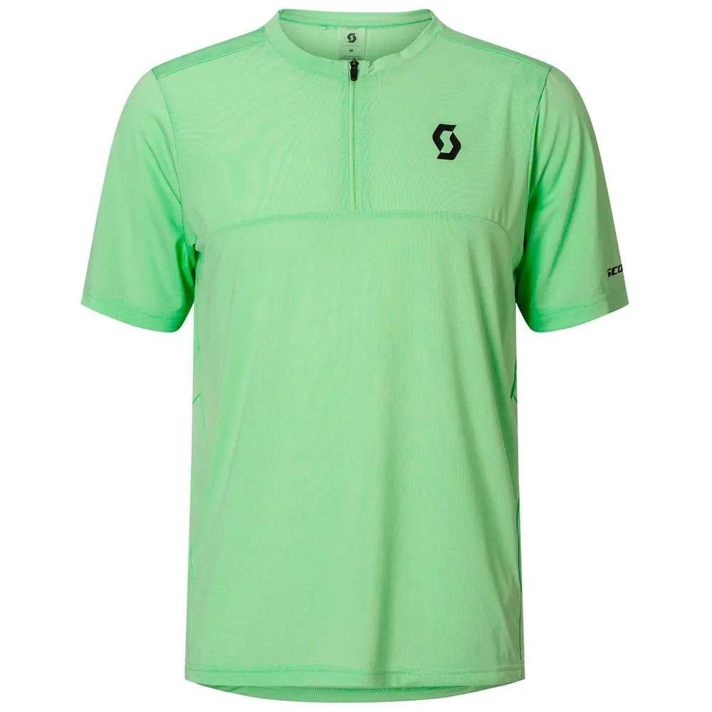 SCOTT Vertic Half Zip Shor T 恤 自行車用 快速配送