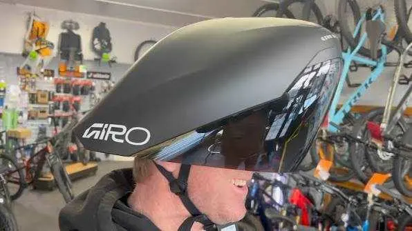GIRO Aerohead II MIPS 消光黑版本實店試戴照